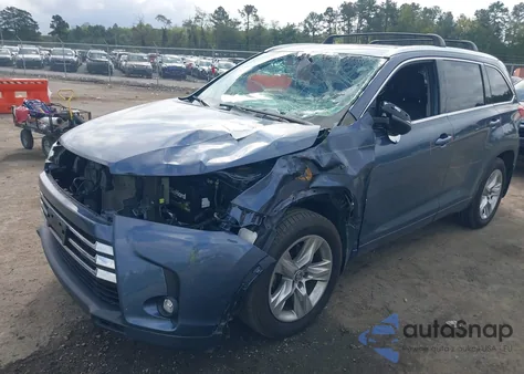 2019 Toyota Highlander Limited from USA, damaged, VIN 5TDDZRFH1KS941613